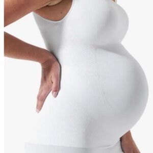 Blanqi Maternity Support Tank Top White Size M.